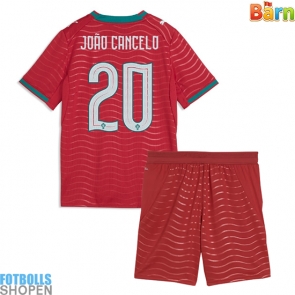 Billiga Portugal Joao Cancelo #20 Hemmatröja Barn VM 2026 Kortärmad (+ Korta byxor)